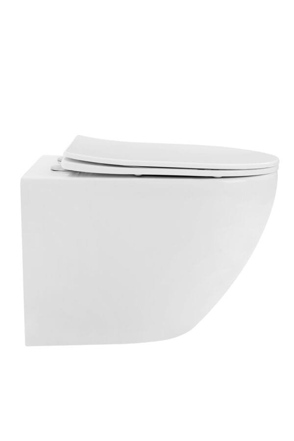 GS-0114R | Wall-hung Toilet Rimless Flushing Manufacturer Space Saving - 图片 2